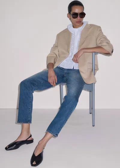 Me+em Ankle Length Skinny Jean Authentic Mid Blue Wash