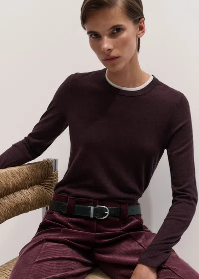 Me+em Barely There Sweater In Multi