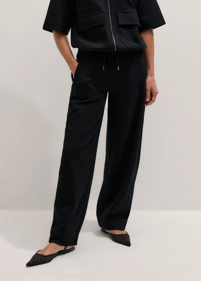 Me+em Barrel-leg Pant In Black