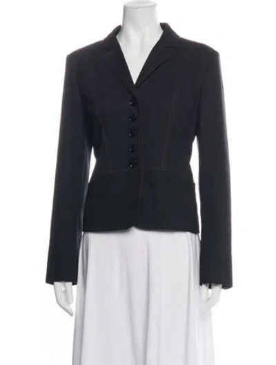 Pre-owned Me+em Blazer In Black