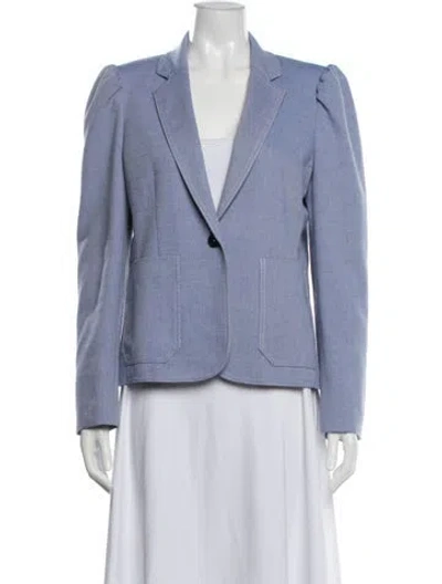 Pre-owned Me+em Blazer In Blue