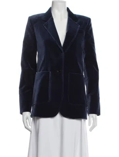 Pre-owned Me+em Blazer In Blue