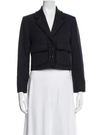 Pre-owned Me+em Blazer In Blue