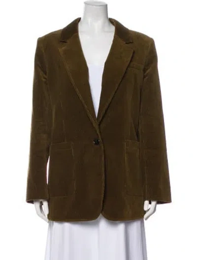 Pre-owned Me+em Blazer In Brown