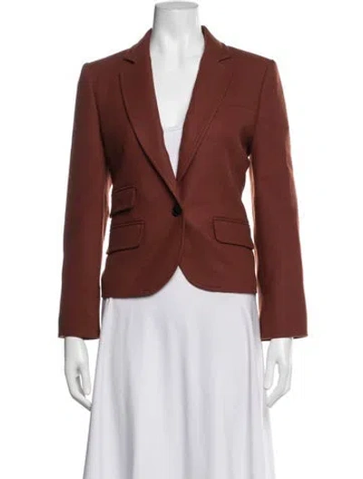 Pre-owned Me+em Blazer In Brown