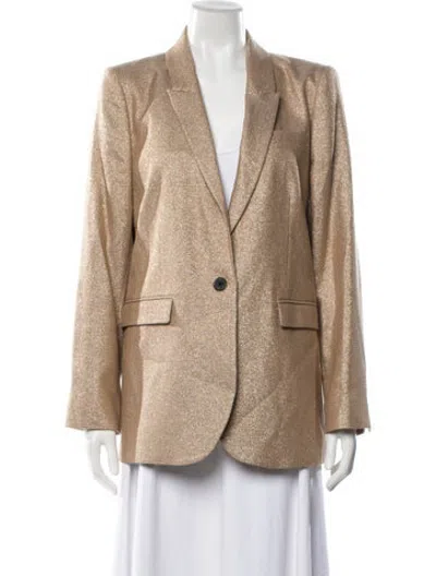 Pre-owned Me+em Blazer In Brown