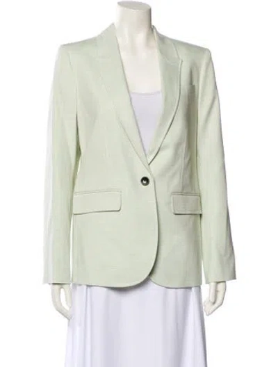 Pre-owned Me+em Blazer In Green