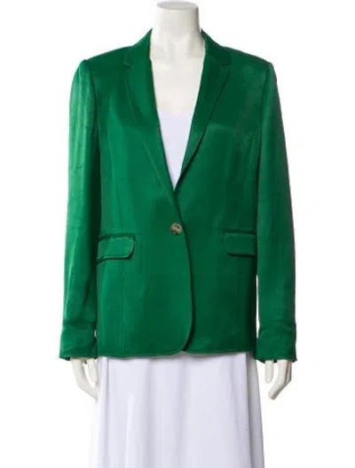 Pre-owned Me+em Blazer In Green