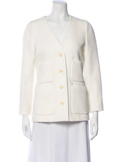 Pre-owned Me+em Blazer In Neutral