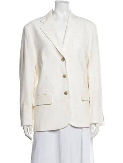 Pre-owned Me+em Blazer In Neutrals