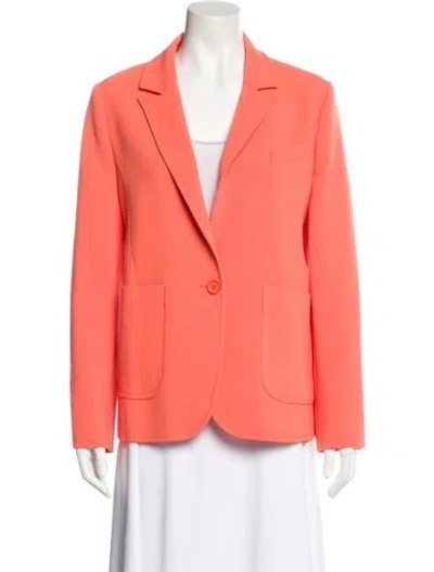 Pre-owned Me+em Blazer In Orange
