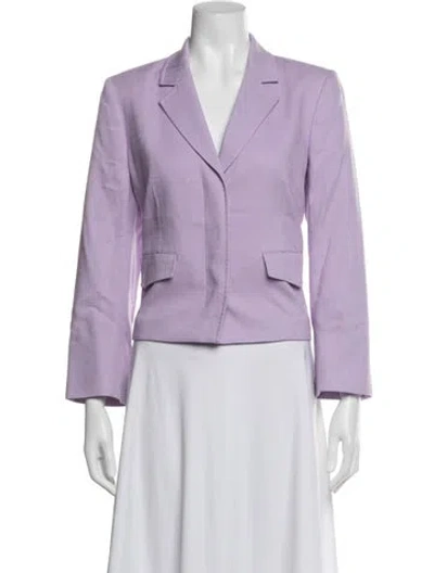 Pre-owned Me+em Blazer In Purple