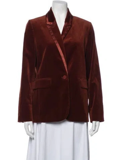 Pre-owned Me+em Blazer In Red