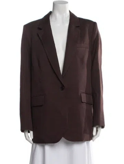 Pre-owned Me+em Blazer W/ Tags In Brown