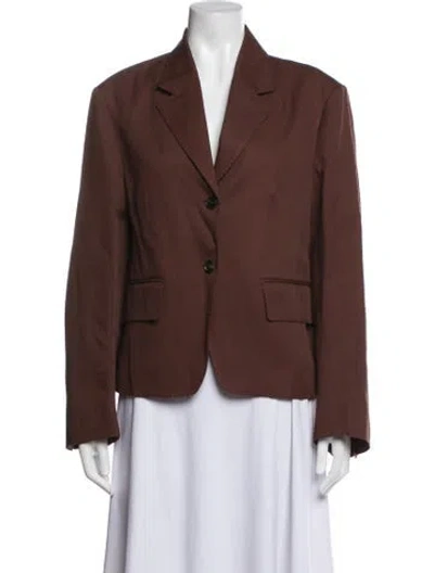 Pre-owned Me+em Blazer W/ Tags In Brown