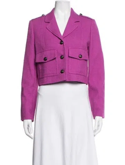 Pre-owned Me+em Blazer W/ Tags In Purple
