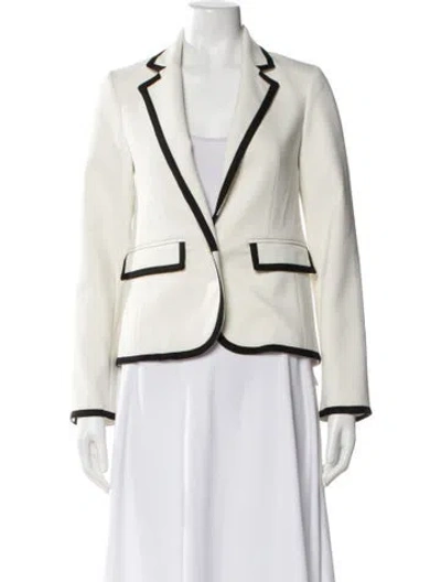 Pre-owned Me+em Blazer In White