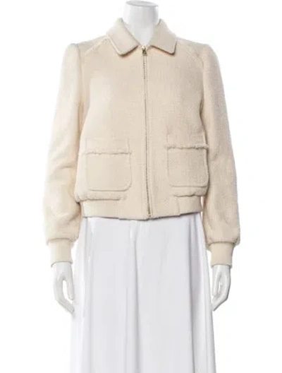 Pre-owned Me+em Blazer In White