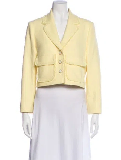 Pre-owned Me+em Blazer In Yellow