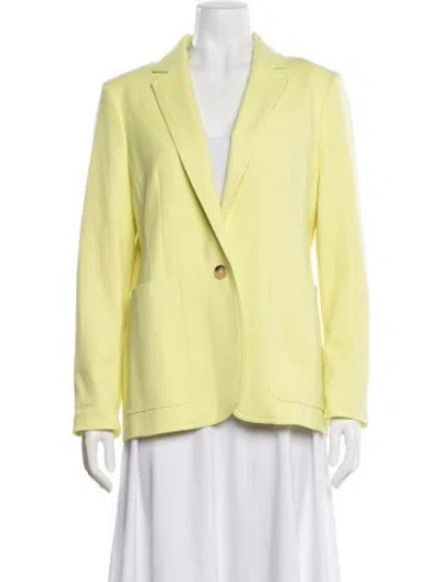 Pre-owned Me+em Blazer In Yellow
