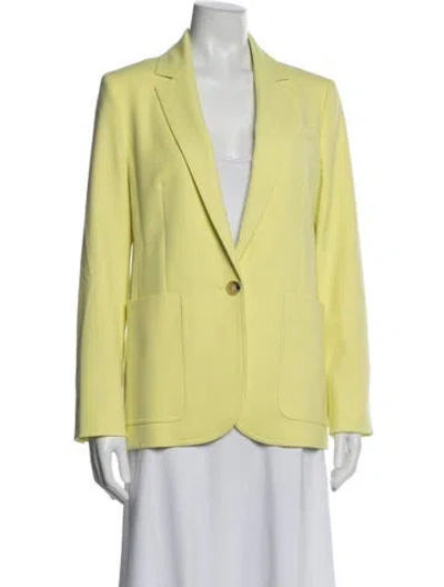 Pre-owned Me+em Blazer In Yellow