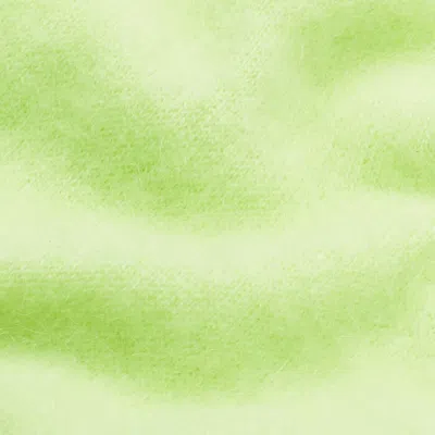Me+em Brushed Cashmere V-neck Knit Tee In Ice Lime