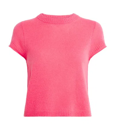 Me+em Cashmere Baby T-shirt In Pink