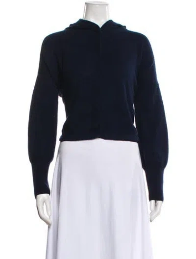 Pre-owned Me+em Cashmere Crew Neck Sweater In Blue