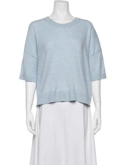 Pre-owned Me+em Cashmere Crew Neck Sweater In Blue