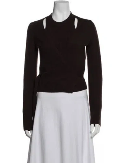 Pre-owned Me+em Cashmere Crew Neck Sweater In Brown