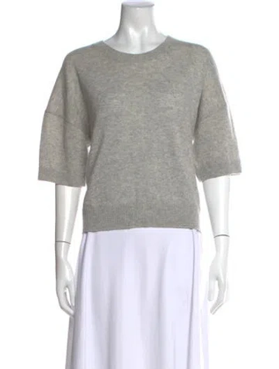 Pre-owned Me+em Cashmere Crew Neck Sweater In Gray