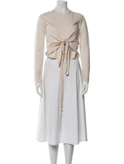 Pre-owned Me+em Cashmere Crew Neck Sweater In Neutral