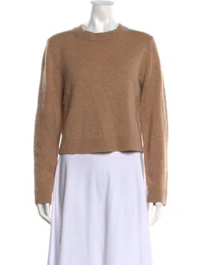 Pre-owned Me+em Cashmere Crew Neck Sweater In Neutrals