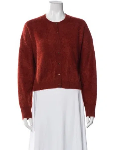 Pre-owned Me+em Cashmere Crew Neck Sweater In Orange