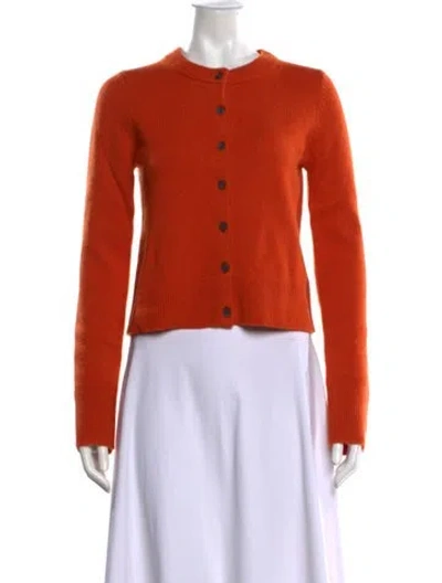 Pre-owned Me+em Cashmere Crew Neck Sweater In Red
