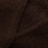 Me+em Cashmere Layered Wrap Top In Warm Chocolate
