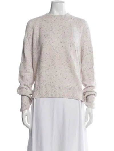 Pre-owned Me+em Cashmere Patterned Sweater In Neutrals