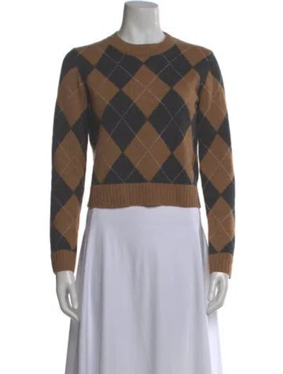 Pre-owned Me+em Cashmere Printed Sweater In Multi