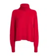 Me+em Cashmere Snood Sweater In Red