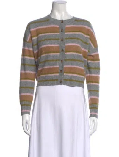 Pre-owned Me+em Cashmere Striped Sweater In Multi