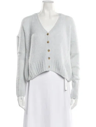 Pre-owned Me+em Cashmere V-neck Sweater In Gray