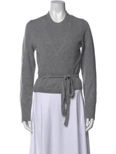 Pre-owned Me+em Cashmere V-neck Sweater In Grey