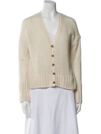 Pre-owned Me+em Cashmere V-neck Sweater In Neutral