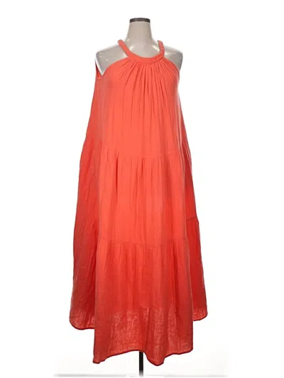Pre-owned Me+em Casual Dress In Orange