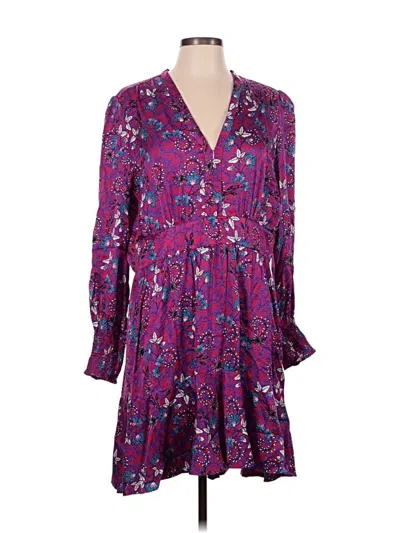 Pre-owned Me+em Casual Dress In Purple