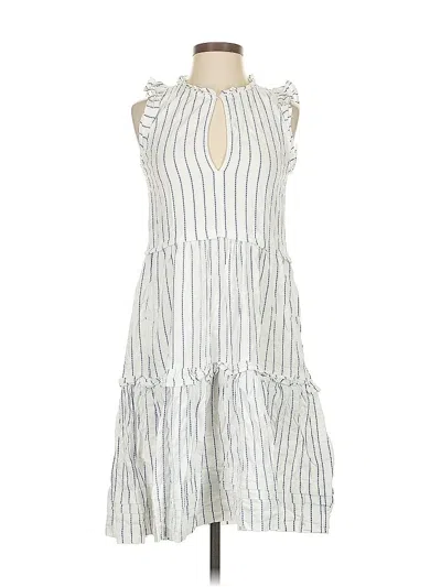 Pre-owned Me+em Casual Dress In White