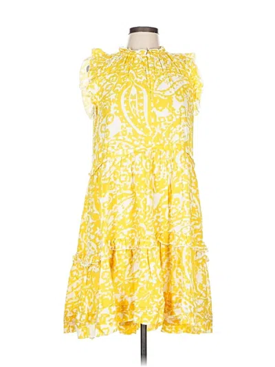 Pre-owned Me+em Casual Dress In Yellow