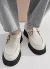 Shop Me+em Classic Mary Jane Loafer In Ivory