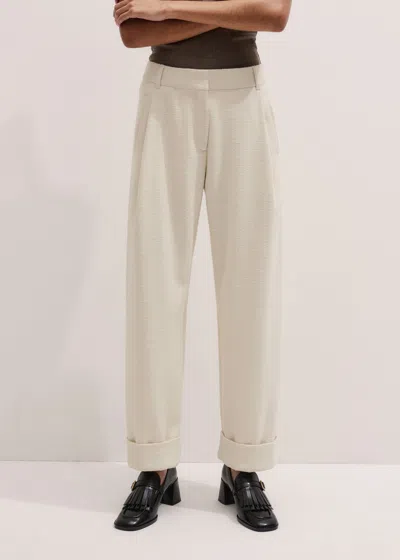Me+em Clever Tapered Pant In White