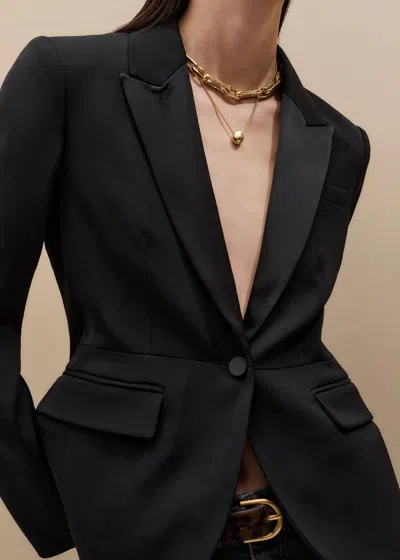 Me+em Contour Tux Blazer Black